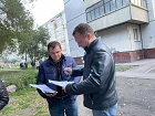 Яков Новоселов организовал строительство тротуаров во дворе дома на Юго-Западном жилмассиве