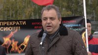 Новосибирские коммунисты провели митинг солидарности с КНДР