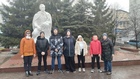 Коммунисты Октябрьского района провели субботник у памятника Борису Богаткову