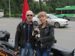 «Наша Родина — СССР»: Мотопробег в честь 100-летия Великого Октября прибыл в Новосибирск