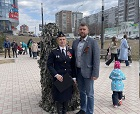 Николай Машкарин и Виталий Быков провели мероприятия в честь Дня Победы в Дзержинском районе