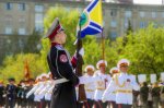 Четверть века отпраздновал парадом Сибирский кадетский корпус на пощади Ленина