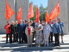 Новосибирские коммунисты возложили цветы к Монументу Славы в День памяти и скорби