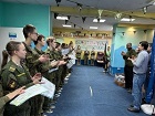 Антон Бурмистров принял участие в торжественном собрании честь Дня морской пехоты
