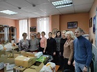Первомайские коммунисты приняли участие в сборе гуманитарной помощи для Донбасса