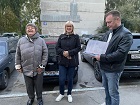 Яков Новоселов проверил качество организации парковки для жителей домов на улице Полтавской и Связистов