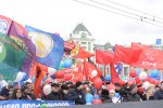Новосибирские коммунисты приняли участие в общегородском праздновании 1 мая 