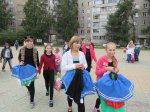 Жители Дзержинского района радостно проводили последний день лета