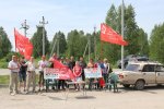 Участники автопробега КПРФ посетили 6 районов Новосибирской области