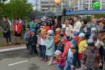 В Новосибирске День защиты детей открыли с повторения правил дорожного движения