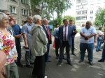 Жители Октябрьского района получат обновленные дворы