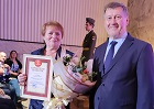 Анатолий Локоть поздравил ветеранов с 40-летием ветеранской организации Ленинского района