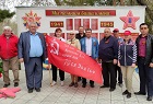 Куйбышевские коммунисты провели масштабный автопробег в честь Дня Победы