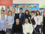 Артем Скатов и Сергей Клестов встретились с женской хоккейной командой «Гризли»