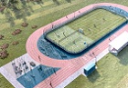 Антон Тыртышный проверил строительство площадки на стадионе «Красное знамя»