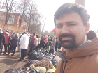 Антон Бурмистров принял участие в традиционных весенних субботниках на ОбьГЭСе