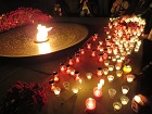 На Монументе Славы зажгли сотни свечей в честь погибших на Великой Отечественной войне