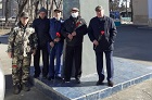 В Тогучине отремонтировали памятник Владимиру Ильичу Ленину
