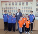Виталий Быков и Николай Машкарин помогли организовать детский турнир по шашкам в Дзержинском районе
