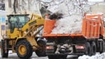 Более 11 тысяч самосвалов снега вывезли с улиц Новосибирска за праздники