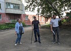 Виталий Быков и Илья Родин проверили выполнение наказов в Дзержинском районе