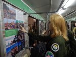 Экспозиция, посвященная истории стройотрядовского движения, открылась в поезде-музее метрополитена