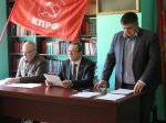 «Равнодушных здесь нет»: Коммунисты Ленинского района провели отчетную конференцию