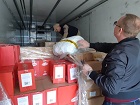 14 тонн гуманитарной помощи передали новосибирские коммунисты жителям разрушенной Волновахи