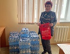 Виталий Быков доставил чистую воду врачам Новосибирской больнице № 12