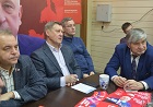 Новосибирские коммунисты приняли участие в общепартийном собрании КПРФ