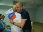 Денис Плотников и Дмитрий Лобыня поздравили коллектив поликлиници №15 с профессиональным праздником