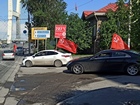 Автопробег КПРФ в День памяти и скорби стартовал в Новосибирске