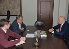 Ренат Сулейманов встретился с руководителем регионального отделения Россельхозбанка