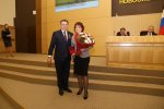 Оксана Марченко награждена Почетным знаком Законодательного собрания