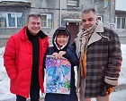 Заельцовские коммунисты поздравляют жителей района с наступающим Новым годом