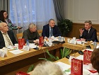 В канун Нового года мэр Новосибирска встретился с ветеранами