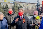 Первомай-2021: КПРФ провели автопробег и возложили цветы на площади Ленина
