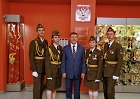 Новосибирские курсанты посетили Вечный огонь в Брестской крепости