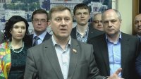 Анатолий Локоть об итогах выборов мэра Новосибирска