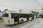 В Новосибирск приехали 15 новых минских автобусов