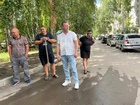 Яков  Новоселов проконтролировал благоустройство дворов в Ленинском районе