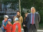 Ренат Сулейманов поздравил учеников 54-й школы с Днем защиты детей