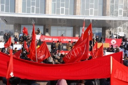 Митинг КПРФ против отмены льготного проезда
