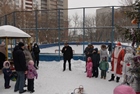 В центре Новосибирска прошел новогодний праздник для детей