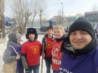 Комсомольцы Октябрьского района продолжают «Снежные десанты»