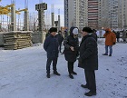 Анатолий Локоть проконтролировал строительство лицея с 25-метровым бассейном в Новосибирске