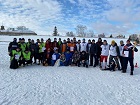 Чемпионат по мини-футболу на снегу прошел в Первомайском районе Новосибирска