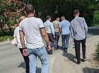 Депутаты-коммунисты Дзержинского района выполнили наказ по строительству тротуара