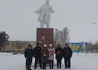 Барабинцы почтили память Владимира Ильича Ленина