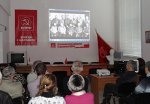 Коммунисты Дзержинского отделения КПРФ провели очередное занятие политсеминара